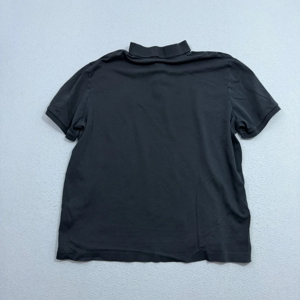 Polo Ralph Lauren Shirt Mens XL Black Classic Fit Short Sleeve Pony Logo Pique